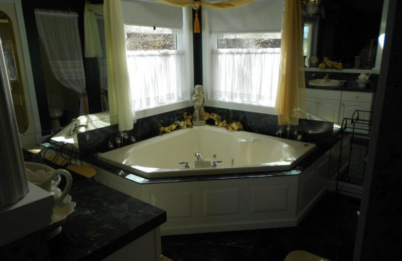 Guest jacuzzi at A Georgian Manner Bed & Breakfast.