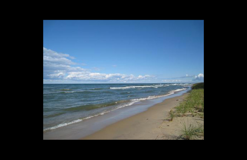 Beach at Michigan Vacation Rentals.