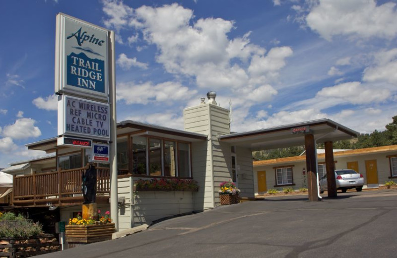 Exterior view of Alpine Trail Ridge Inn.