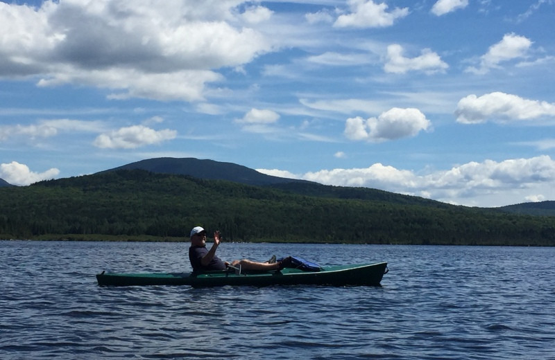 Canoeing at Grant's Camps.