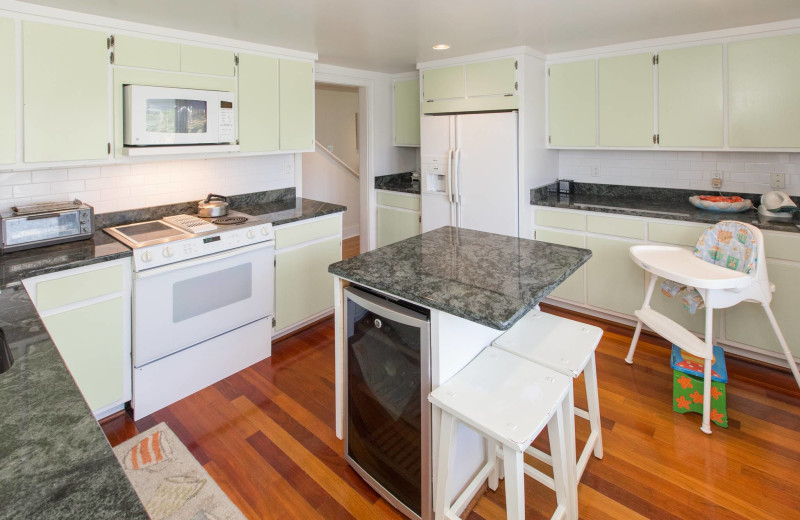 Rental kitchen at Atkinson Realty.