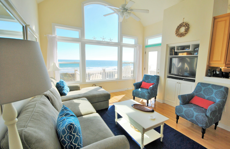 Rental living room at Access Realty Group.