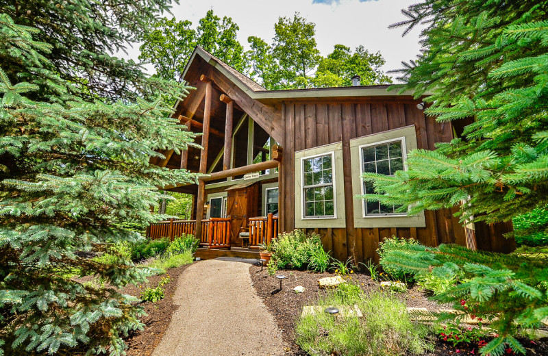 Rental exterior at Yellowstone Villages.