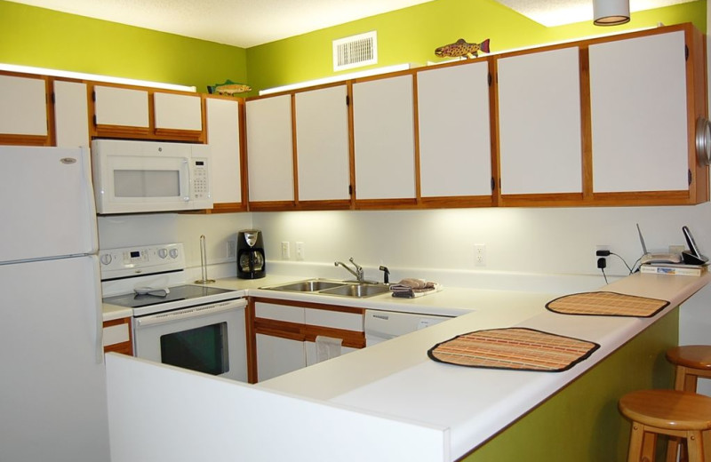 Rental kitchen at Anchor Vacations, Inc.