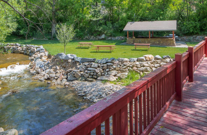 Creek at Boulder Adventure Lodge.