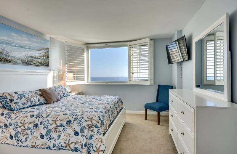 Guest bedroom at The Islander in Destin.