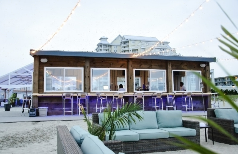 Beach bar near Icona Cape May.