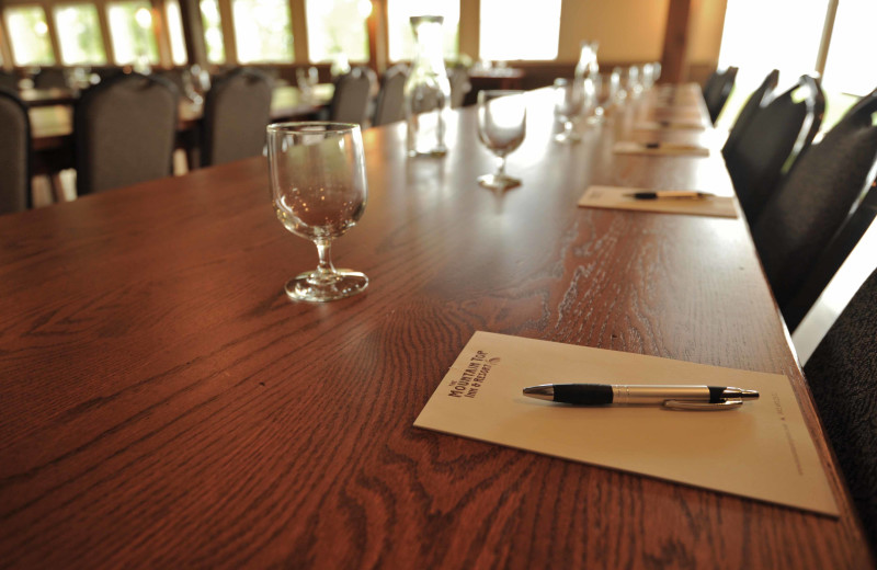 Meeting space at The Mountain Top Inn & Resort.