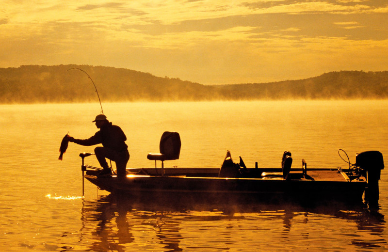 Fishing at Stonewall Resort.