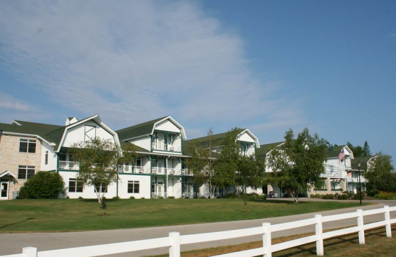 Exterior view of Birchwood Lodge.