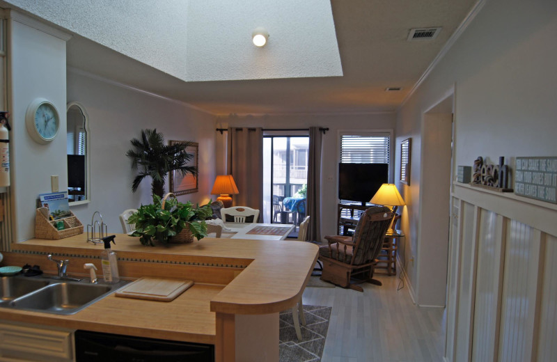 Rental interior at McMillan Real Estate.