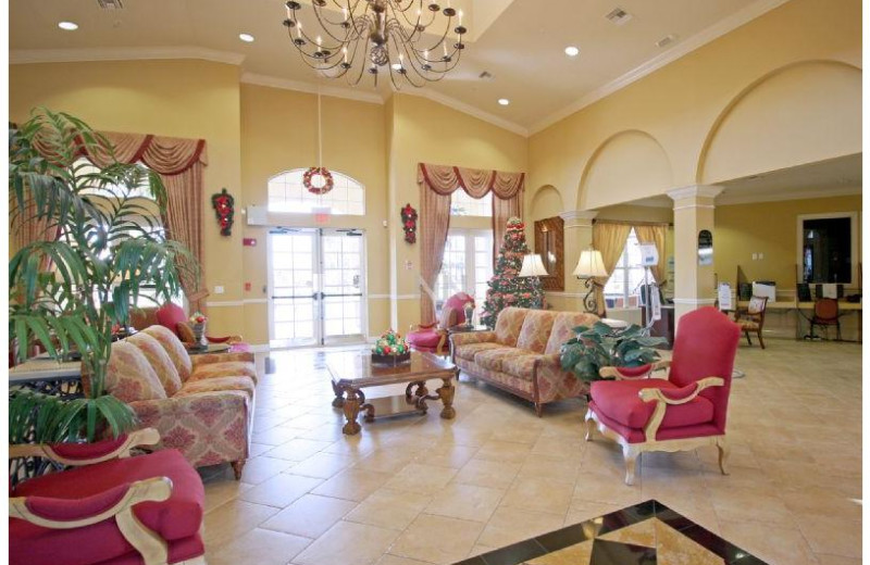 Resort lobby at Favorite Vacation Homes.