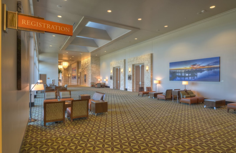 Conference center at Days Inn & Suites Jekyll Island.