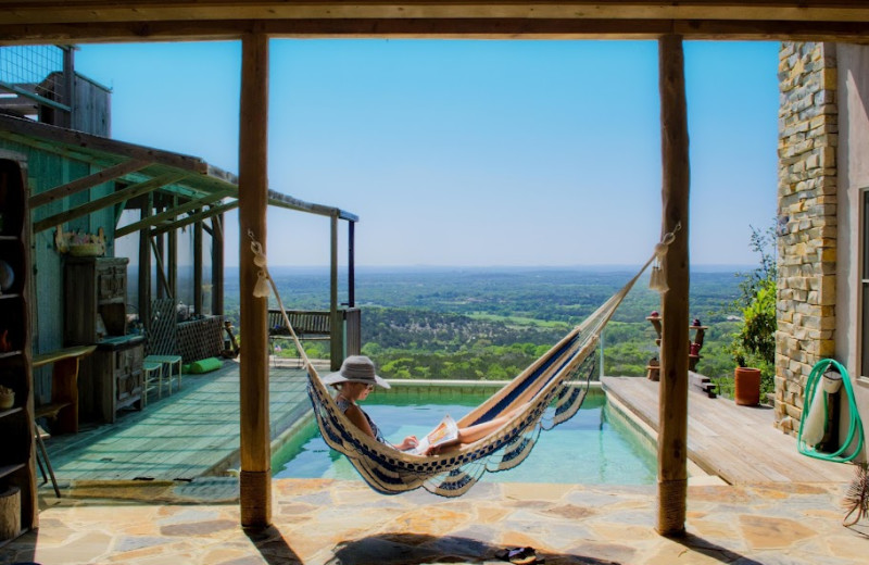 Rental pool at Hill Country Premier Lodging.