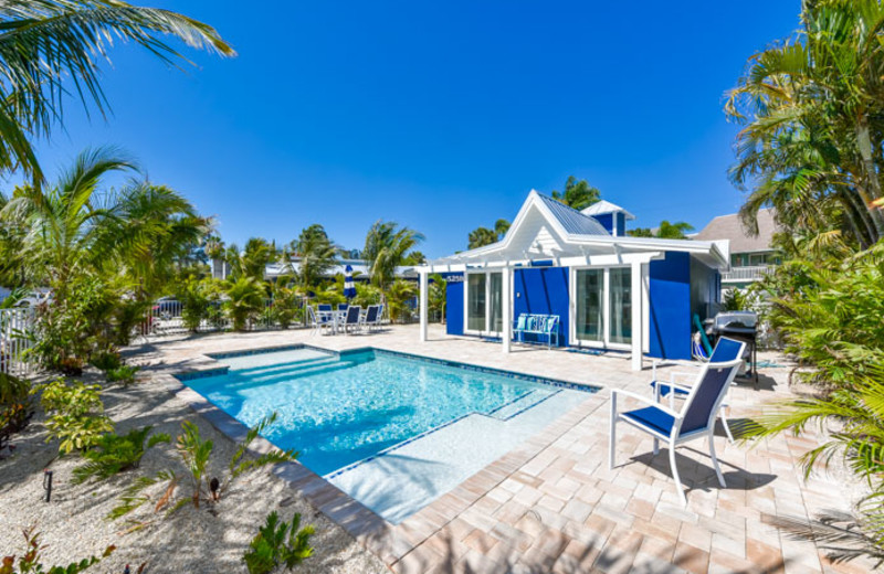 Rental pool at Siesta Key Luxury Rental Properties.