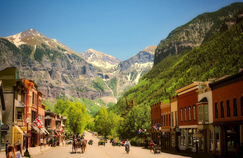 Town near Mountain Lodge Telluride.