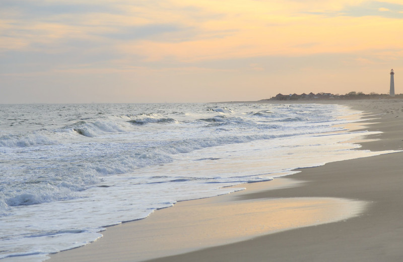 Beach at Carroll Villa.