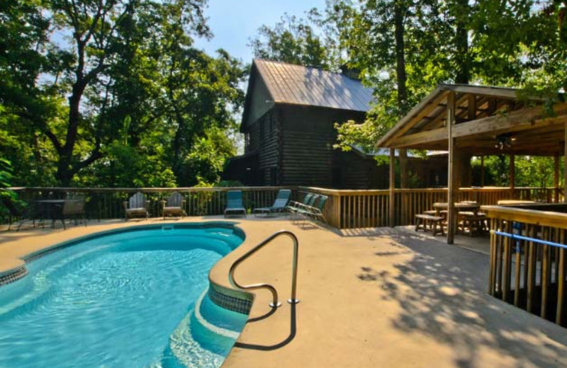 Pool View at Hidden Mountain Resorts