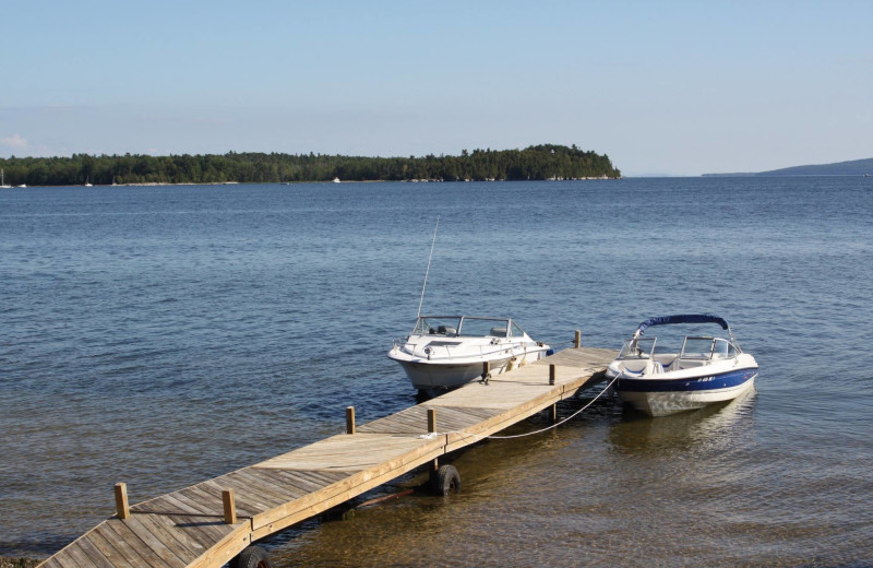 Lake view at Bluff Point Golf Resort.