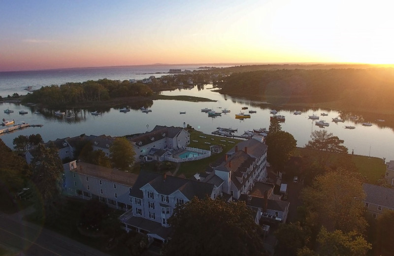 Aerial view of The Nonantum Resort.