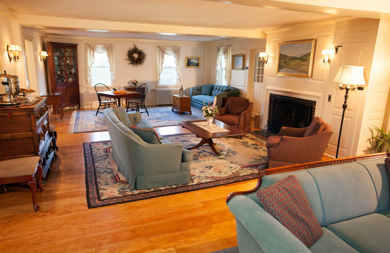 Living room at Adair Country Inn.