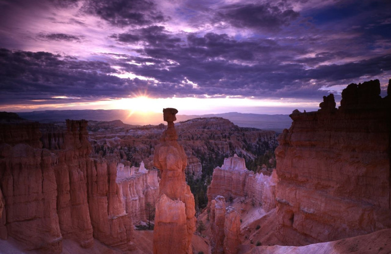 Scenic view at Escalante Yurts.