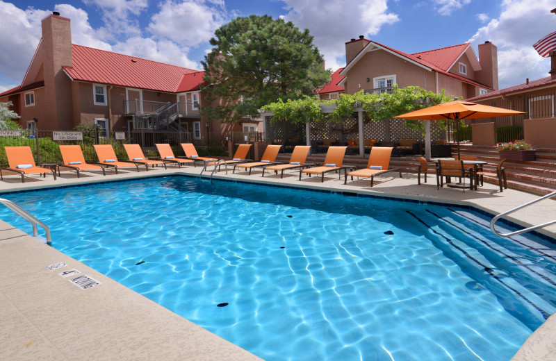 Pool at Marriott Residence Inn Santa Fe.