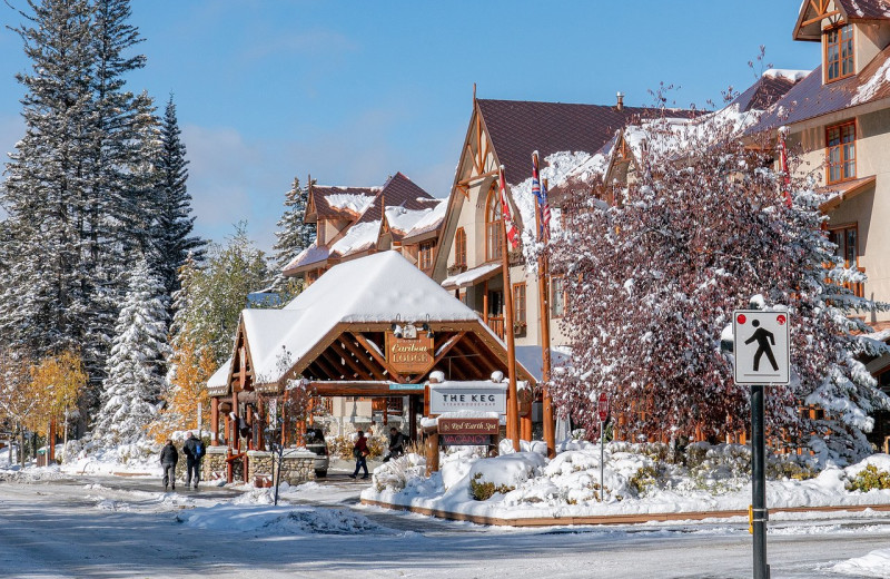 Exterior view of Banff Caribou Lodge & Spa.