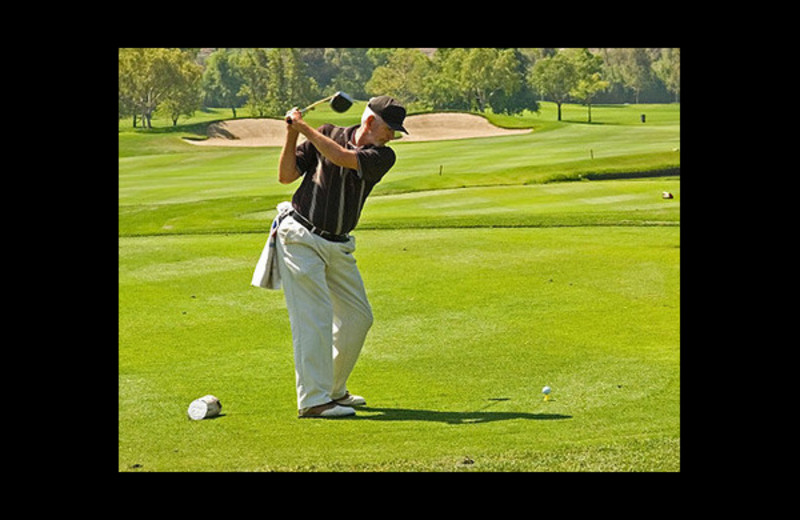 Golf course at Three Bears Lodge.