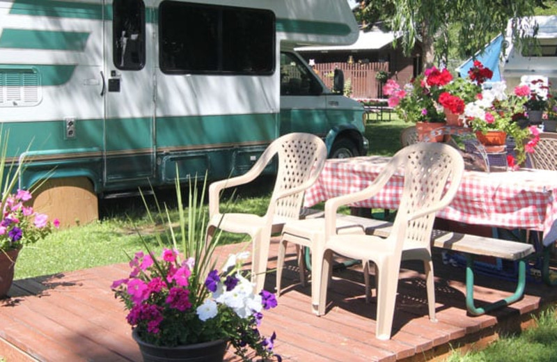 RV camp at Silver Beach Resort.