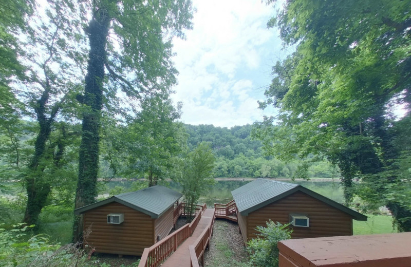 Cabin s at Copper John's Resort.