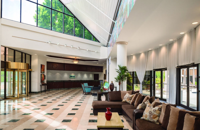 Lobby at Park Inn by Radisson Resort Orlando.