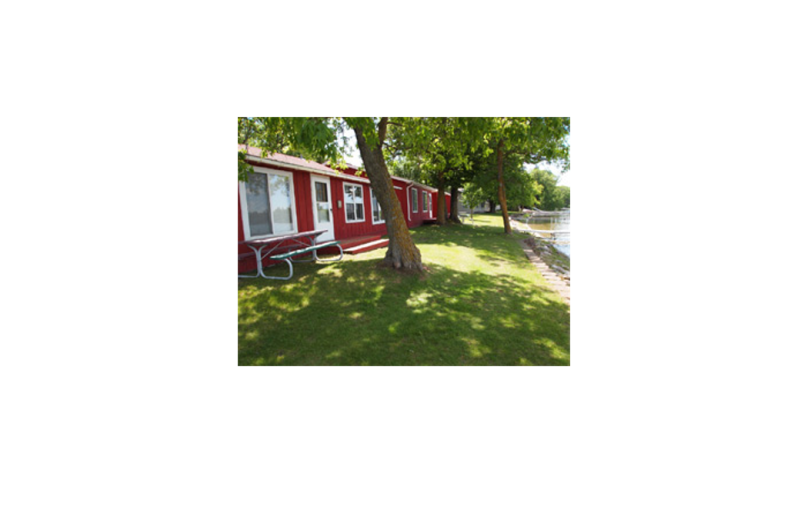 Cabins at Madsen Grove Resort.