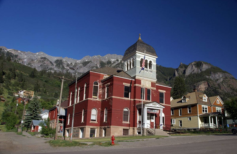 Town near Box Canyon Lodge & Hot Springs.