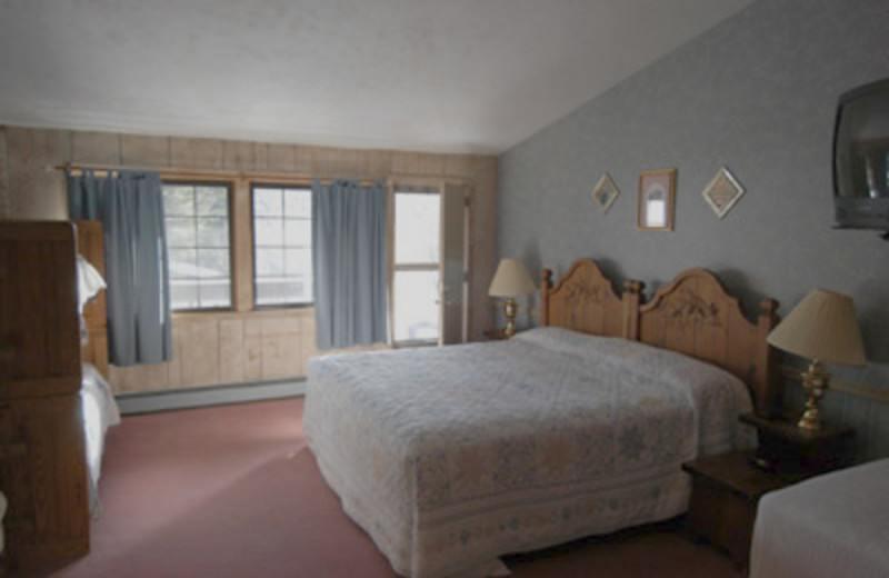 Guest room at The Summit Lodge & Resort.