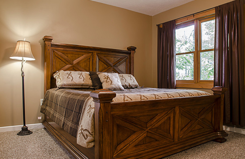 Bedroom at Hideaway Haven.