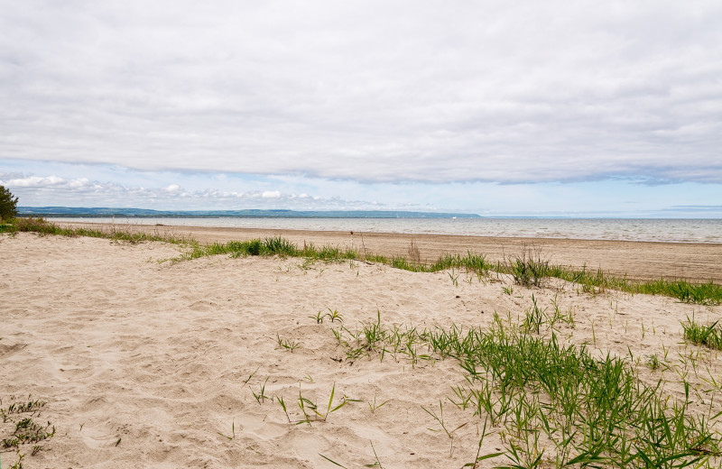 Beach near Luau Resort.