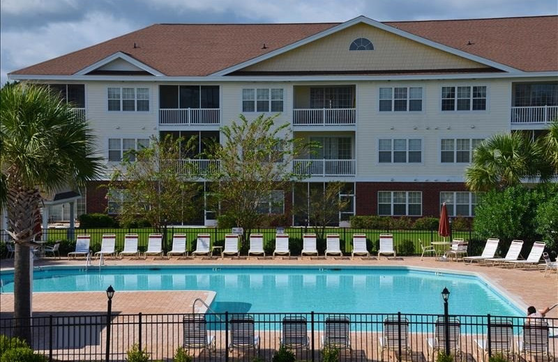 Rental pool at Barefoot Resort Rentals.