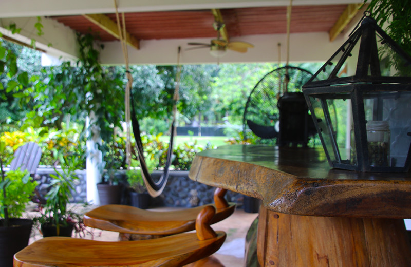 Porch at El Rio Negro Sport Fishing.