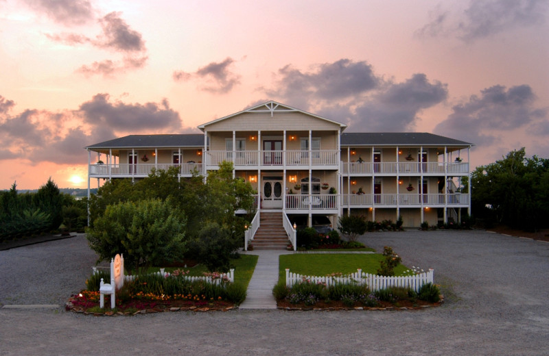 Exterior view of The Sunset Inn.