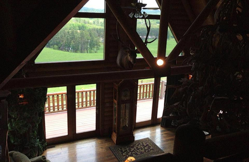 Interior view of Pine Lakes Lodge.