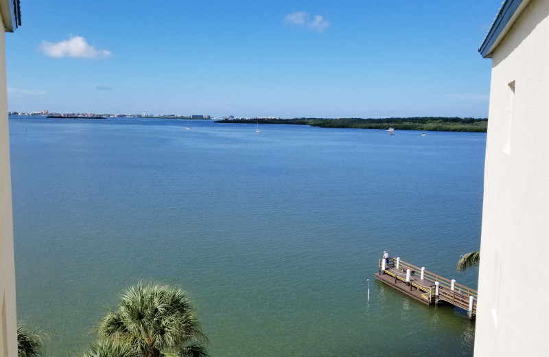 View from Boca Ciega Resort.