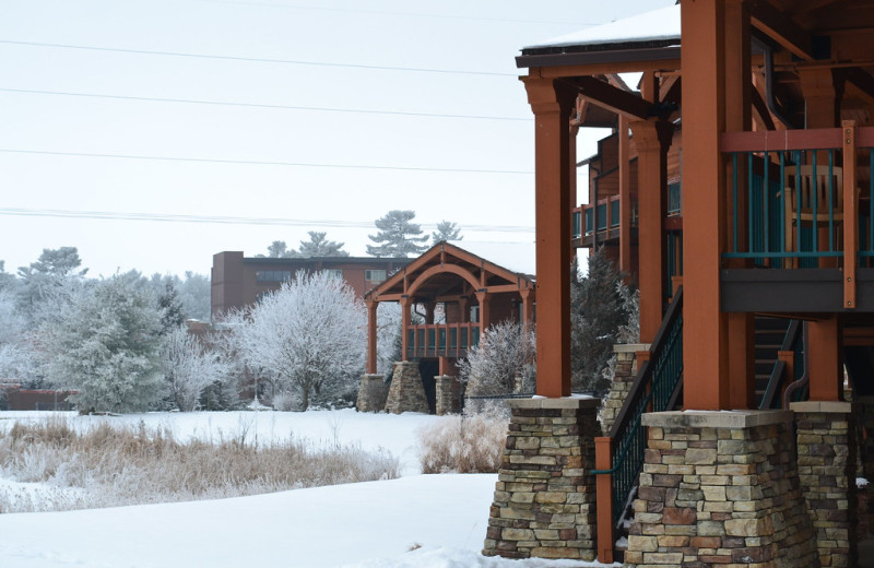 Winter exterior at Chula Vista Resort.