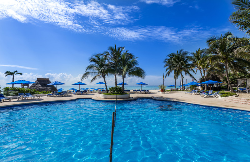 Outdoor pool at Reef Palace.