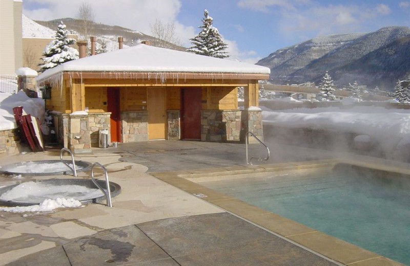 Pool at Sun Vail Condominiums.