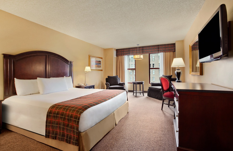 Guest room at Sam's Town Hotel and Gambling Hall.