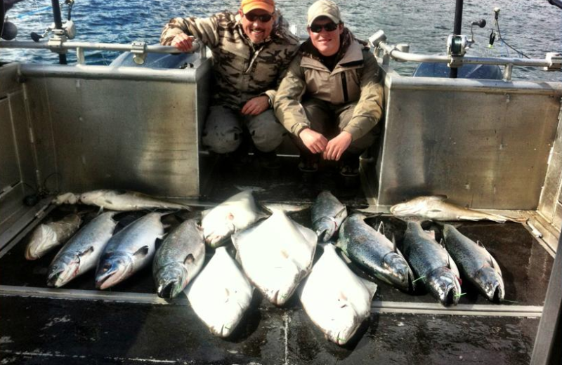 Fishing at Port Lions Lodge.