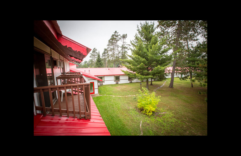 Exterior view of Northern Pine Inn.