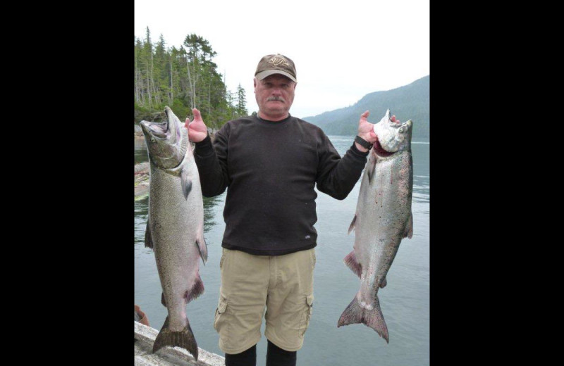 Fishing at Black Gold Lodge