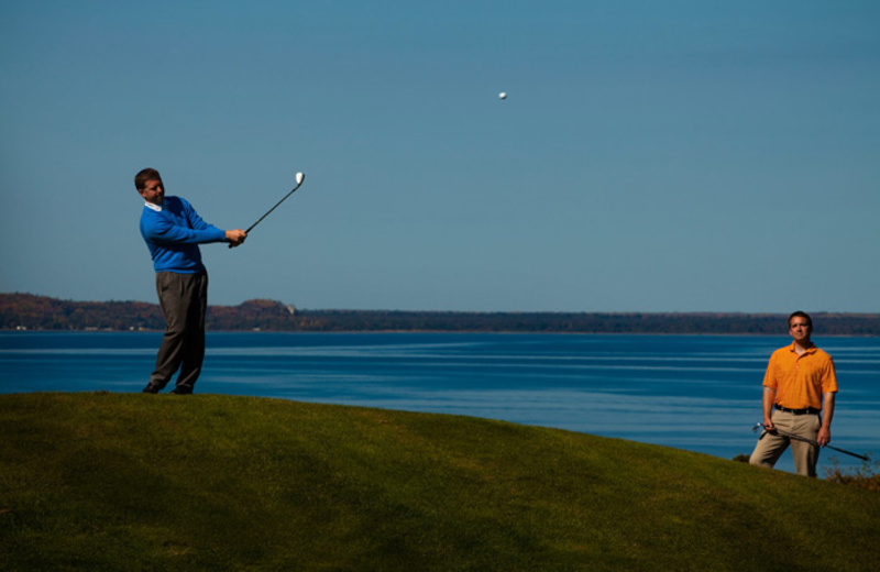 Golf at Grand Hotel.